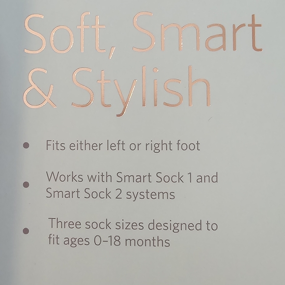 Owlet Limited Edition Fabric Socks Sleep‎ Aware Newborn Baby Size 1 & 2 Only - Picture 5 of 9